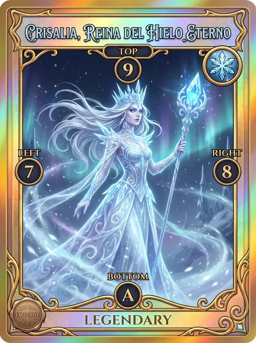 Crisalia, Reina del Hielo Eterno